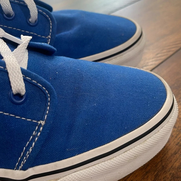 RARE Vans classic blue hi high top sz mens 9 womens 10.5 (RARE DEADSTOCK) unisex - Picture 5 of 16